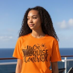 Adult Unisex T-Shirt “On Cruise Control” Sz XL